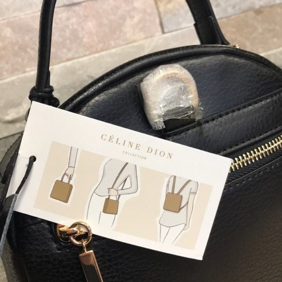 Celine Dion Collection Leather Triad Small Backpack - Picture 10 of 11